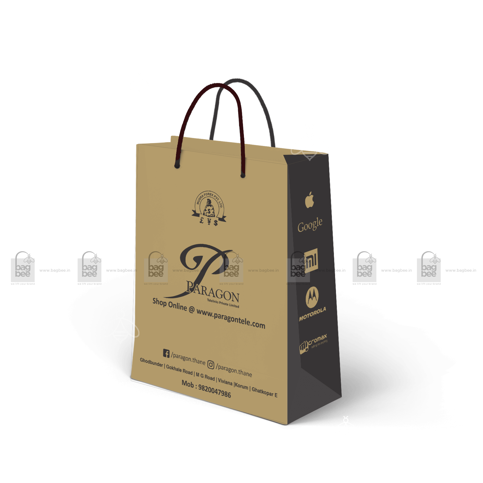 Printed SOS Paper Bags  Kraft Paper Bag Manufacturers  Steril Medipac